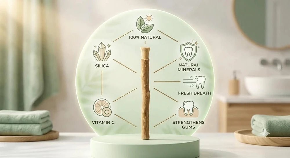 Miswak Sticks- 100% Natural Teeth Cleaning