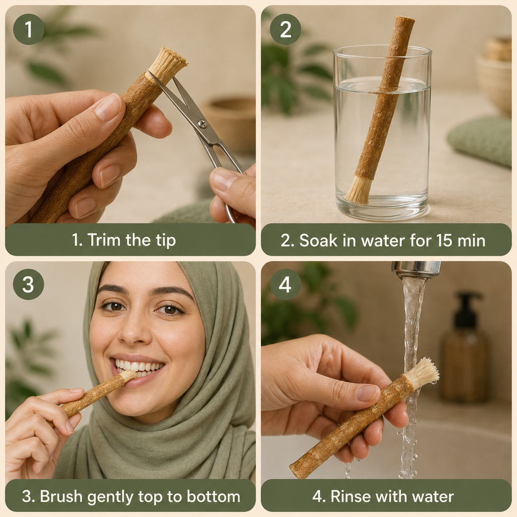 Miswak Sticks- 100% Natural Teeth Cleaning