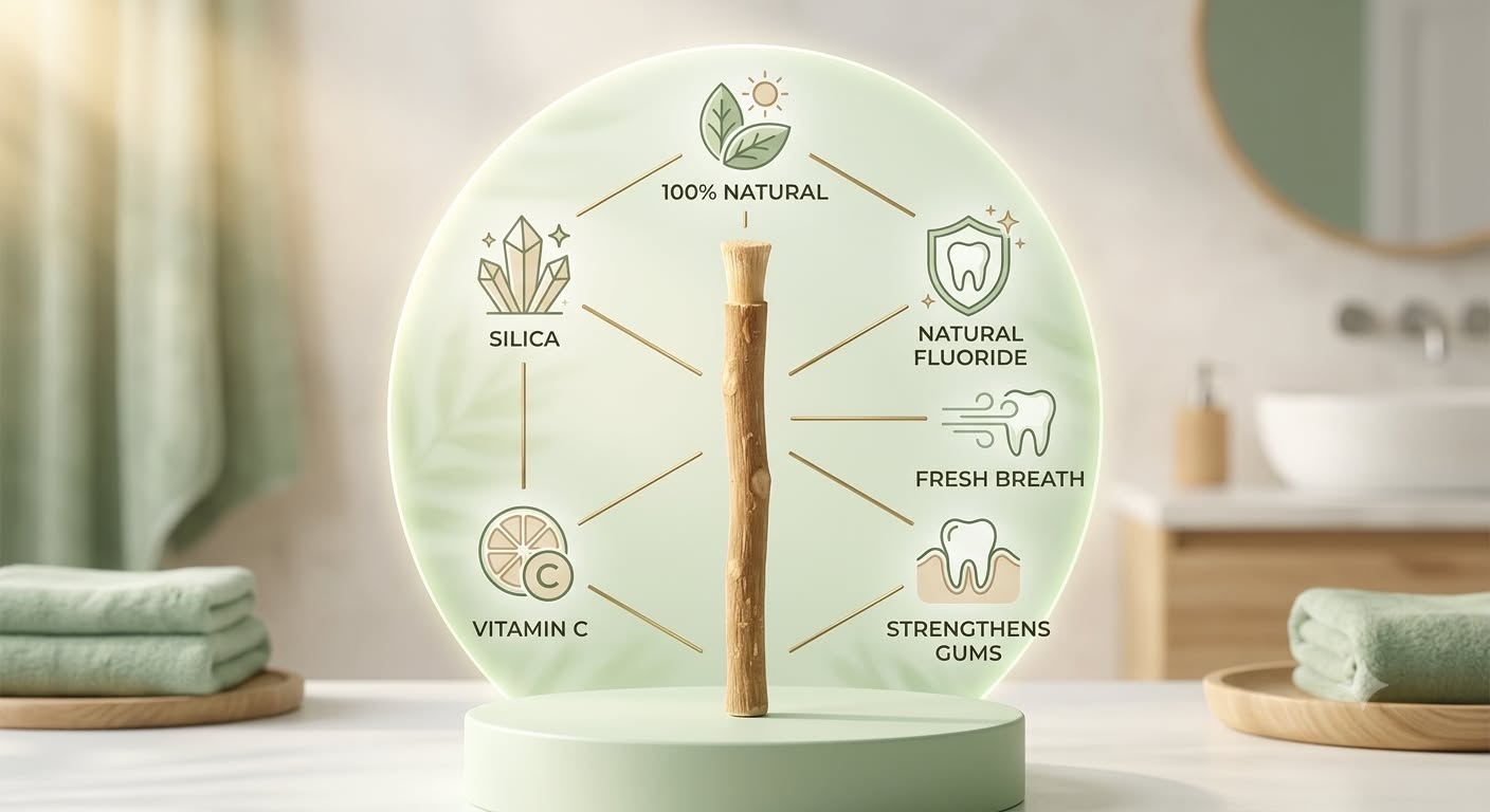 Miswak Sticks- 100% Natural Teeth Cleaning